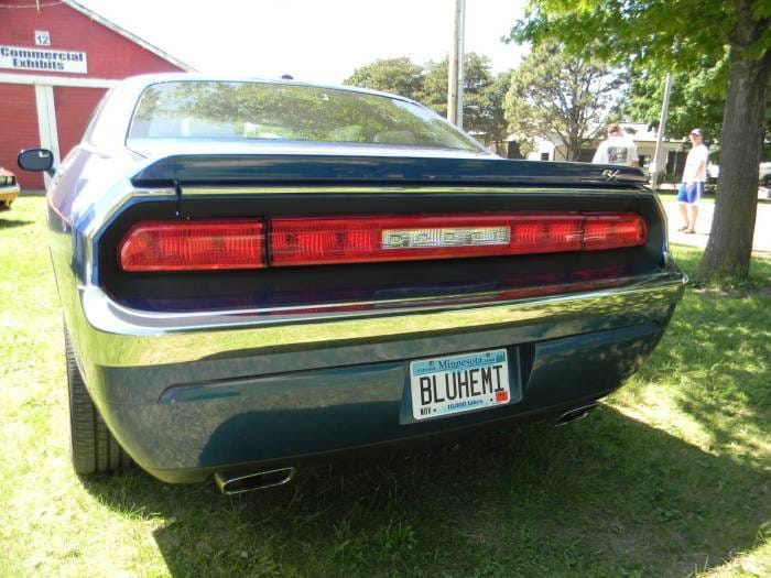 Dodge Challenger Retro USA Rear Bumper - CH1RB-A thumbnail 3