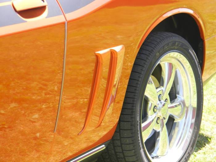 Dodge Challenger Retro USA Quarter Scoops - Pre-Painted - CH1QS-A-SP thumbnail 2