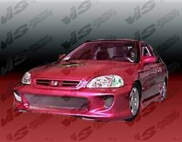Honda Civic 2DR VIS Racing Kombat-1 Full Body Kit - 96HDCVC2DKOM1-099