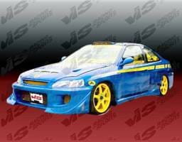 Honda Civic 2DR VIS Racing Battle Z Full Body Kit - 96HDCVC2DBZ-099
