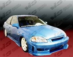 Honda Civic 4DR VIS Racing Z1 boxer Full Body Kit - 96HDCVC4DZ1-099