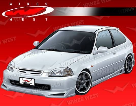 Honda Civic HB VIS Racing JPC B Full Body Kit - Polyurethane - 96HDCVCHBJPCB-099P
