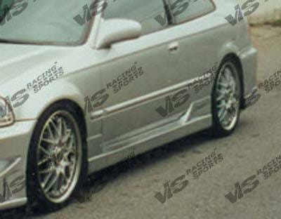 Honda Civic 2DR VIS Racing TSC Full Body Kit - 96HDCVC2DTSC-099 thumbnail 3