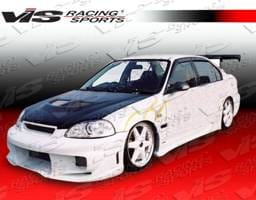 Honda Civic 2DR VIS Racing Wave Full Body Kit - 96HDCVC2DWAV-099