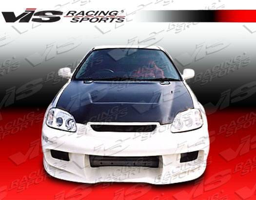 Honda Civic 2DR VIS Racing Wave Full Body Kit - 96HDCVC2DWAV-099 thumbnail 2