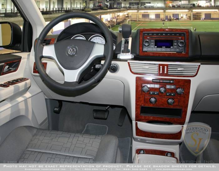 Volkswagen Routan Sherwood 2D Flat Dash Kit
