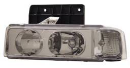 Chevrolet Astro Anzo Headlights - Chrome - 1PC - 111001
