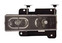 Chevrolet Suburban Anzo Headlights - Crystal with Halo Black - 111007