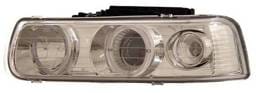 Chevrolet Tahoe Anzo Projector Headlights - with Halo Chrome - 111013