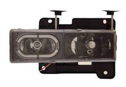 Chevrolet Tahoe Anzo Headlights - Crystal with Halo Carbon Fiber - 111005