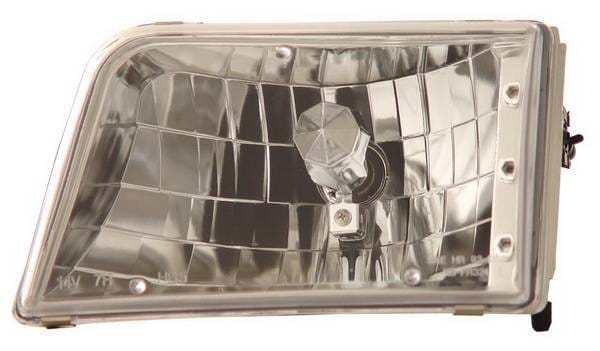 Ford Ranger Anzo Headlights - Crystal & Chrome - 111036