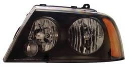 Lincoln Navigator Anzo Headlights - Black - 111045
