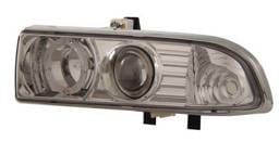 Chevrolet S10 Anzo Projector Headlights - with Halo Chrome - 111016