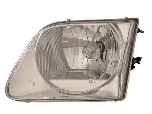 Ford Expedition Anzo Headlights - Crystal & Chrome - 111030