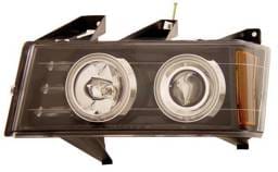 GMC Canyon Anzo Projector Headlights - Black & Clear Halo with CCFL - 111079