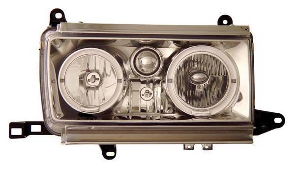 Toyota Land Cruiser Anzo Headlights - Crystal with Halo - 111092