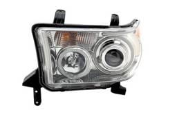 Toyota Tundra Anzo Projector Headlights - Chrome with Halos - CCFL - 111130