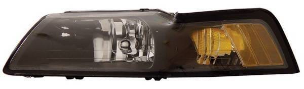 Ford Mustang Anzo Headlights - Crystal & Black - 121040