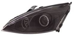 Ford Focus Anzo Projector Headlights - with Halo Black - 121044