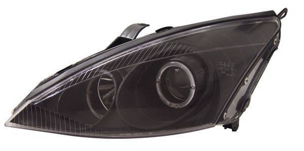 Ford Focus Anzo Projector Headlights - with Halo Black - 121044