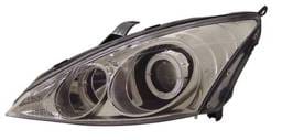 Ford Focus Anzo Projector Headlights - with Halo Chrome - 121045