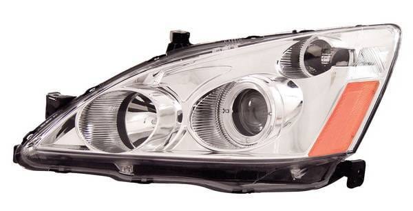 Honda Accord Anzo Projector Headlights - with Halo Chrome - 121047