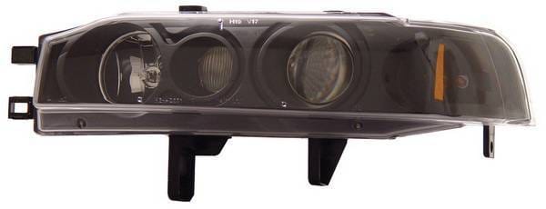 Honda Accord Anzo Projector Headlights - with Halo Black - 1PC - 121048