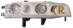 Honda Accord Anzo Projector Headlights - with Halo Chrome - 1PC - 121049