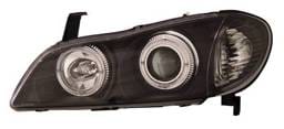 Infiniti I-30 Anzo Projector Headlights - with Halo Black - 121077