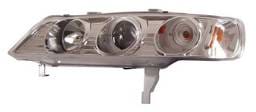 Honda Accord Anzo Projector Headlights - with Halo Chrome - 1PC - 121051