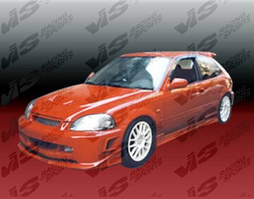 Honda Civic HB VIS Racing Stalker Full Body Kit - 99HDCVCHBSTK-099