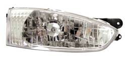 Mitsubishi Mirage 2DR Anzo Headlights - Crystal & Chrome - 121106