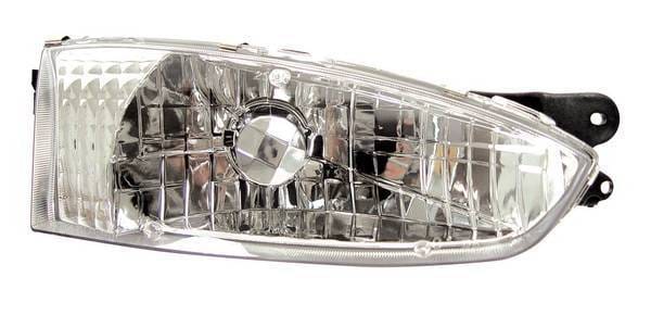 Mitsubishi Mirage 2DR Anzo Headlights - Crystal & Chrome - 121106