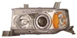 Scion xB Anzo Projector Headlights - with Halo Chrome - 121118