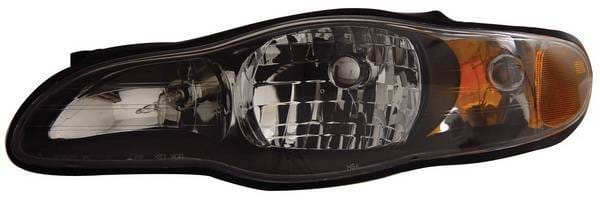 Chevrolet Monte Carlo Anzo Headlights - Black with Amber Reflectors - 121165