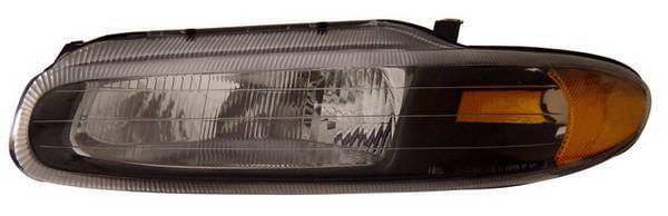 Chrysler Sebring Anzo Headlights - Black & Clear - 121205