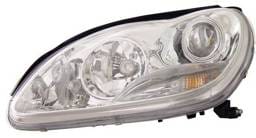 Mercedes-Benz S Class Anzo Projector Headlights - HID with Halo - Chrome & Clear with Amber Reflectors - 121177