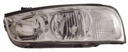 Hyundai Elantra Anzo Headlights - Crystal & Chrome - 121183