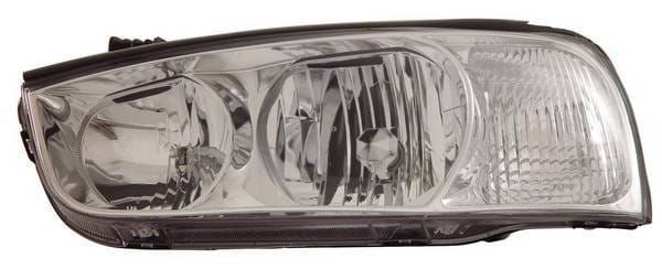 Hyundai Elantra Anzo Headlights - Crystal & Chrome - 121183