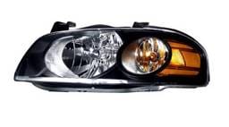 Nissan Sentra Anzo Headlights - Black & Amber - 121235