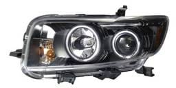Scion xB Anzo Projector Headlights - Halo Black & Clear - 121254