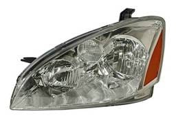 Nissan Altima Anzo Headlights - Crystal & Clear with Amber Reflectors - 121259