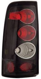GMC Sierra Anzo Taillights - Black - 211025