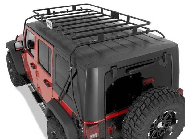 Jeep Cherokee Warrior Safari Sport Rack - Breakdown Basket with Gutter Mounts - 842 thumbnail 2