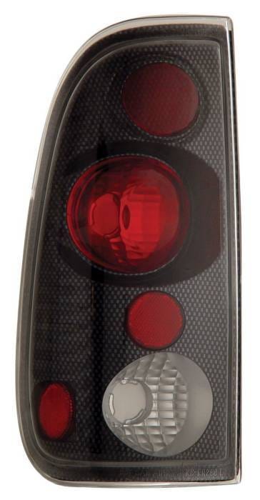 Ford Superduty Anzo Taillights - Version 2 - Carbon - 211064