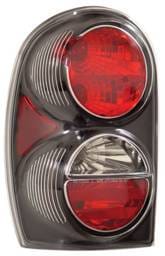 Jeep Liberty Anzo Taillights - Black - 211108