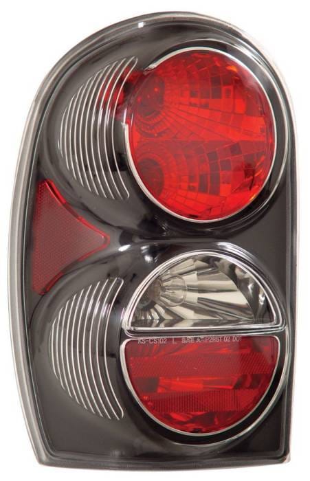 Jeep Liberty Anzo Taillights - Black - 211108