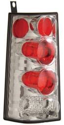 GMC Savana Anzo Taillights - Chrome - 211088