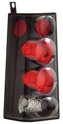 GMC Savana Anzo Taillights - Black - 211090
