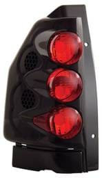 GMC Envoy Anzo Taillights - Black - 211093